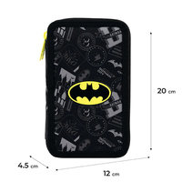 Школьный набор Kite DC Batman Рюкзак + Пенал + Сумка для обуви SET_DC25-555S