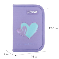 Школьный набор Kite Awesome Рюкзак + Пенал + Сумка для обуви SET_K25-556M-1