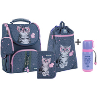 Фото Школьный набор Kite Studio Pets Рюкзак + Пенал + Сумка для обуви SET_SP25-501S