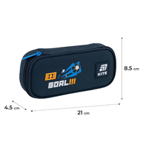 Пенал без наполнения Kite Goal Time K25-662-8