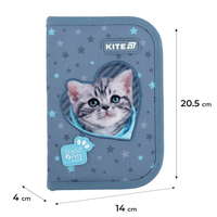Фото Пенал с наполнением Kite Studio Pets SP25-622H-3