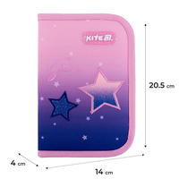 Фото Пенал с наполнением Kite Sparkling K25-622H-1