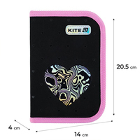 Фото Пенал с наполнением Kite Love is K25-622H-3