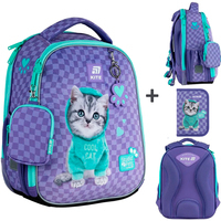 Фото Рюкзак школьный каркасный Kite Education Studio Pets SP25-555S-2