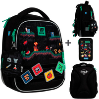 Фото Рюкзак школьный каркасный Kite Education Pixel Game K25-555S-4