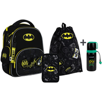 Фото Школьный набор Kite DC Batman Рюкзак + Пенал + Сумка для обуви SET_DC25-556M