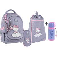 Фото Школьный набор Kite Hello Kitty Рюкзак + Пенал + Сумка для обуви SET_HK25-724S