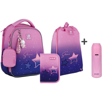 Фото Школьный набор Kite Sparkling Рюкзак + Пенал + Сумка для обуви SET_K25-555S-9