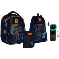 Фото Школьный набор Kite Speed Zone Рюкзак + Пенал + Сумка для обуви SET_K25-555S-3