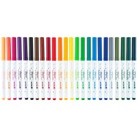 Фломастеры Kite Creative Superwashable 24 цветов K-1153