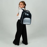 Фото Рюкзак Kite Education Black and Silver 12 л K26-556M-2