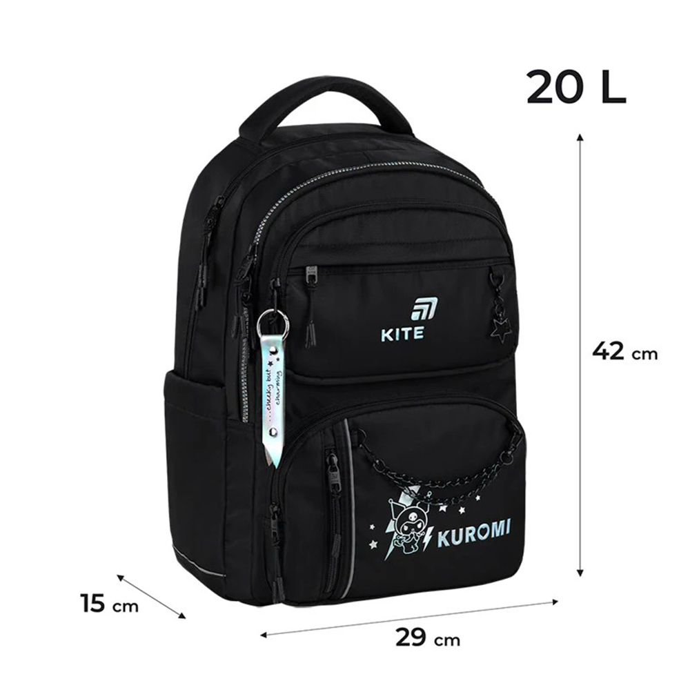 Рюкзак Kite Education teens Kuromi HK26-2594M